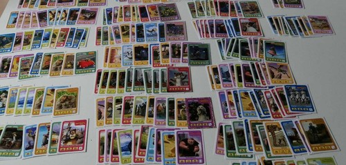 Lotto 243 carte esselunga - lotto, eroi