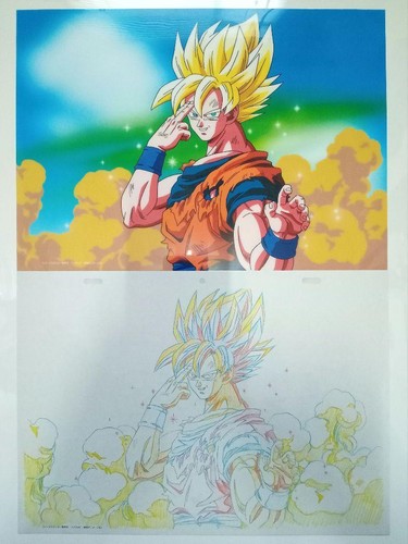 Dragon ball animazione cel - animazione,