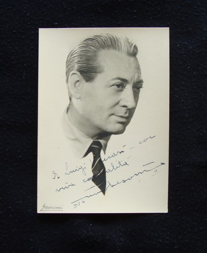 Autografo nino besozzi - besozzi, attore