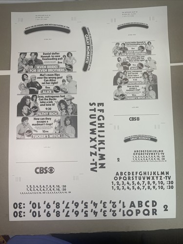 Pubblicità giornale 1982