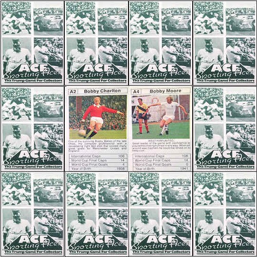 Carte calciatore bobby - calciatore,