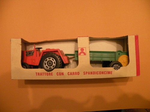 Polistil trattore con carro - polistil,