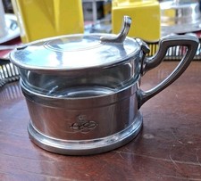 Formaggiera IN LEGA d Argento COSULICH -  Italia Navigazione