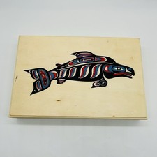 Scatola portaoggetti tribale