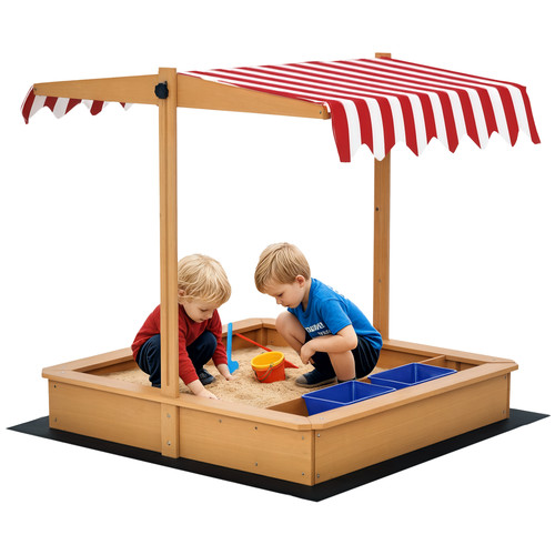 Outsunny sabbiera per bambini - outsunny,