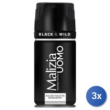 3x Malizia Deodorante Spray