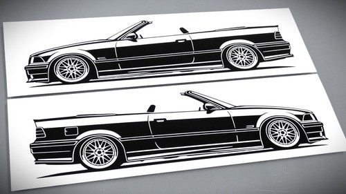 Adesivo bmw e36 - e36, m3