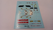 DEC279 279 Tameo Kits decals per TMK436 Ferrari 312 T2 Dutch GP 1977 1/43