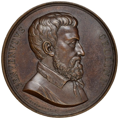 Medaglia benvenuto cellini - medaglia,