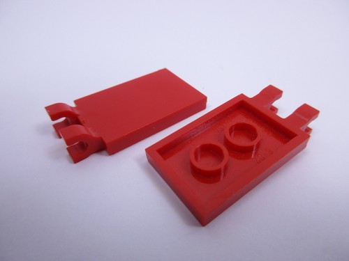 Lego red flag - x2, modified