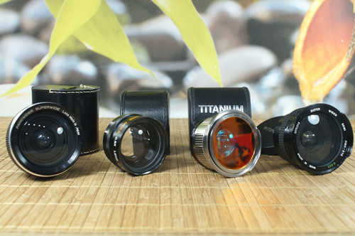 Lot photography lens - of,