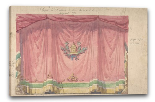 Tela cornice eugène cicéri - eugène,