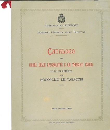 Catalogo dei sigari - catalogo,