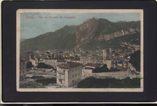 TRENTO (TN) VISTA DAL CONVENTO DEI CAPPUCCINI VIAGGIATA ANNO 1914 B187