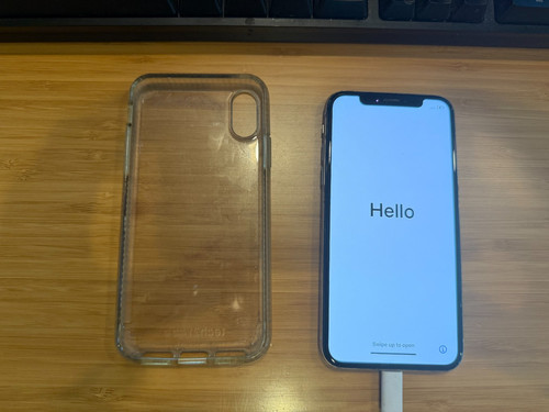 Apple iphone 256gb silver - apple, x