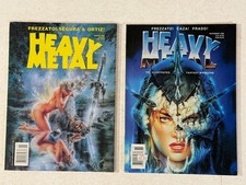 2 Heavy Metal Magazines