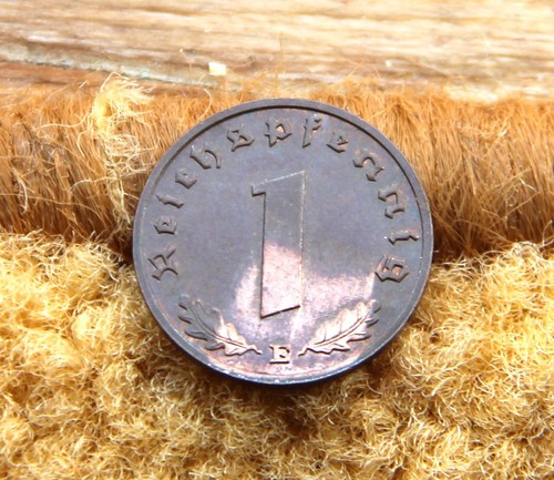 Nazista reichspfennig 1938 - nazista,, reichspfennig,