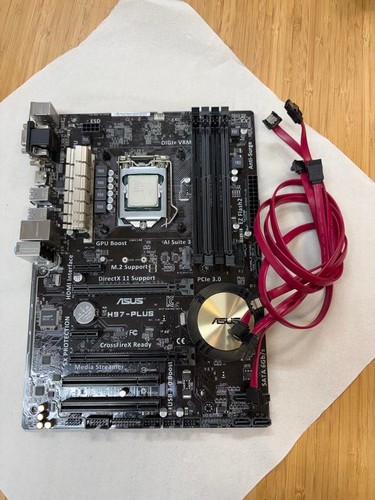 Scheda madre asus h97 plus - madre, con