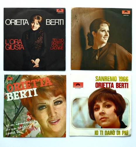 Lotto 4x7 dischi orietta - 4x7",