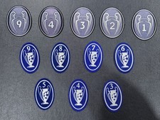 CHAMPIONS LEAGUE SLEEVE PATCH TROFEO VINCITORE REAL MADRID BARCELLONA