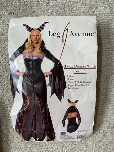 Costume strega demone leg - costume,