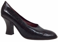 Donna Karan Leather Croc