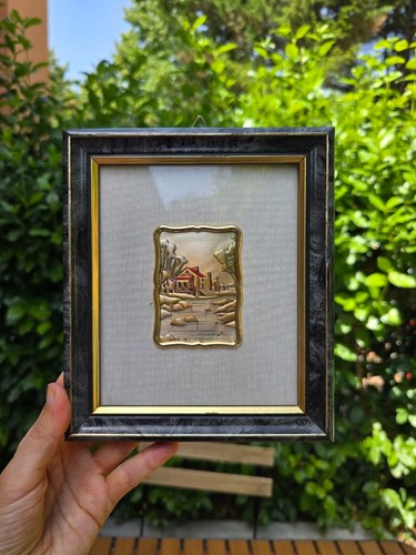 Quadro vintage argento - quadro,
