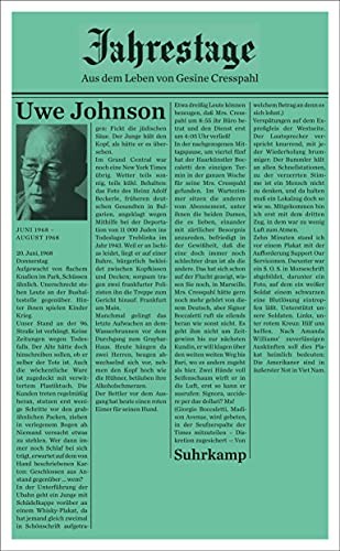Johnson jahrestage 4 - johnson,, u:
