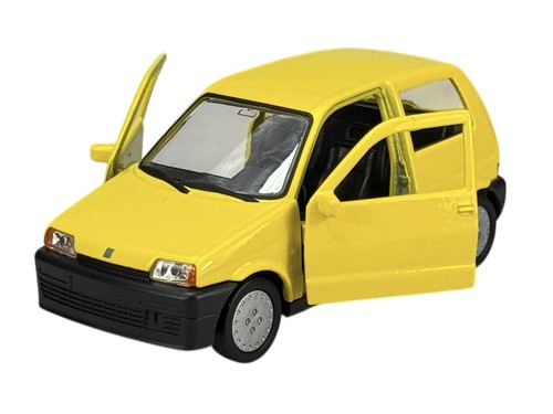 Welly fiat cinquecento giallo - welly,