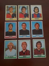 9 FIGURINE CALCIATORI PANINI