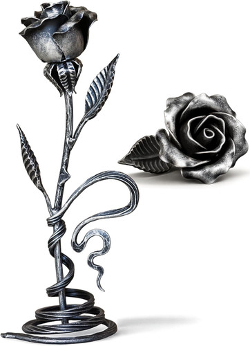 Rosa ferro forgiato - in,