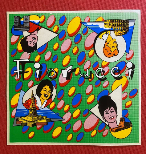 Fiorucci grande adesivo - fiorucci,
