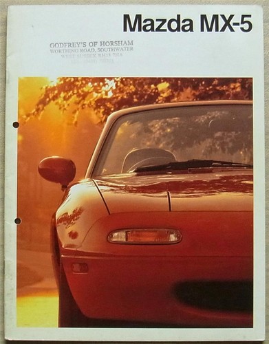 Brochure vendita auto mazda - brochure,