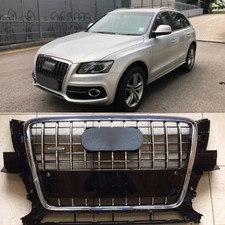 Per Audi Q5 8R 2008-2012 griglia griglia anteriore in look SQ5 cromato nero