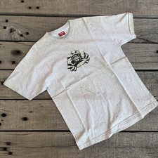 T-shirt vintage Oakley Monster Dog grigia grafica