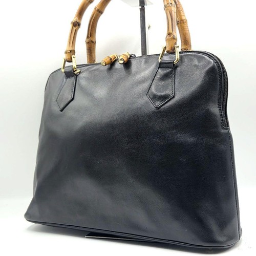 Gucci borsa mano bambù - gucci, in