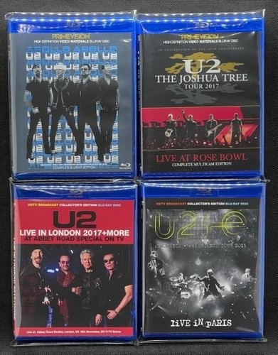 Live 4blu ray set - u2, rose