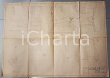 1944 MILANO Studio Architetti BBPR - Progetto poltrona e sedia per biblioteca