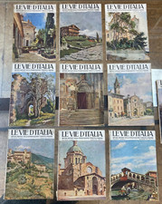Le vie d'Italia, rivista mensile della consociazione turistica italiana, 15 vol.