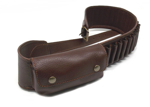 Cartuccera delfiero cuoio - delfiero, con