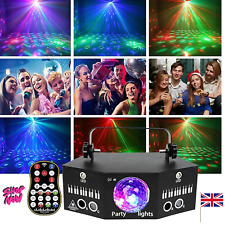 Proiettore scanner raggi laser LED DMX RGB DJ discoteca festa palco stroboscopico luce laser