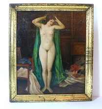 Dipinto Erotico A Olio Circa