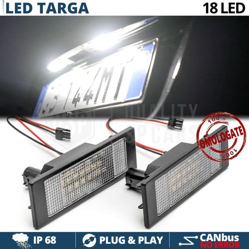 Placchette luci targa - placchette,