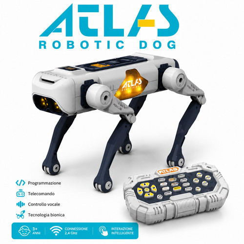 Atlas cane robot telecomandato - cane,