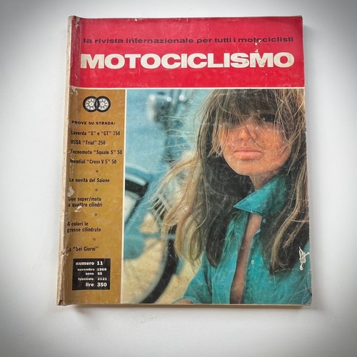Rivista motociclismo 1969 - motociclismo, 11/1969