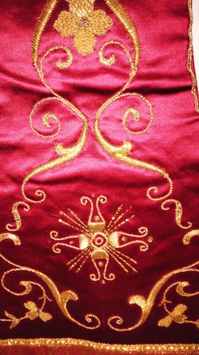 Stola sacerdotale rossa - stola,