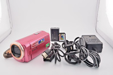 Eccellente + 2 videocamera Handycam Sony HDR-CX270V rosa solo giapponese