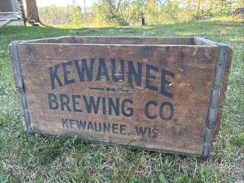 Cassa birra vintage legno - birra, in