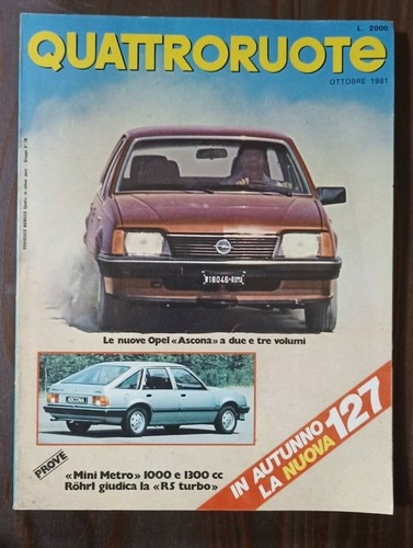 Quattroruote 312 1981 - n.,