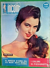 ROSANNA SCHIAFFINO - INCOM RIVISTA DI SPETTACOLO-N.39 del 1956-RIF.7707